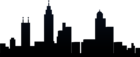 City Silhouette PNG Clip Art Image