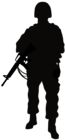 Soldier Silhouette Clipart