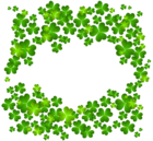 Irish Shamrock Decor PNG Clipart