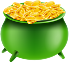 St Patrick-s Pot Of Gold Clip Art Image