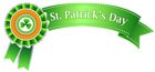 St Patricks Day Banner Transparent PNG Clip Art Image