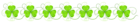 St Patricks Day Shamrock Decoration Transparent PNG Clip Art Image