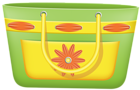 Beach Bag Transparent PNG Clip Art Image