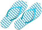 Beach Flip Flops Clipart Image