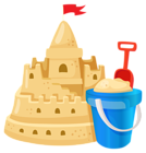 Sand Castle PNG Image