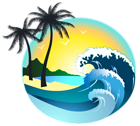 Summer Sea Decor PNG Clipart Image