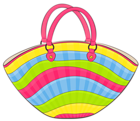 Transparent Beach Bag PNG Clipart