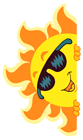 Transparent Smiling Sun Decoration PNG Clipart Picture