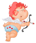 Cute Cupid PNG Clipart Image