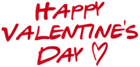 Happy Valentine's Day PNG Clip Art Image