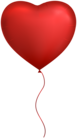 Heart Balloon Red PNG Clipart