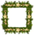 Christmas Transparent PNG Border Frame