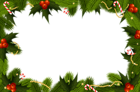 Christmas Transparent PNG Border Frame