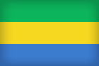 Gabon Large Flag