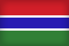 Gambia Large Flag