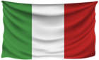 Italy Wrinkled Flag