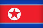 North Korea Large Flag