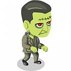 Halloween Animated Frankenstein