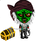 Zombie Pirate Set