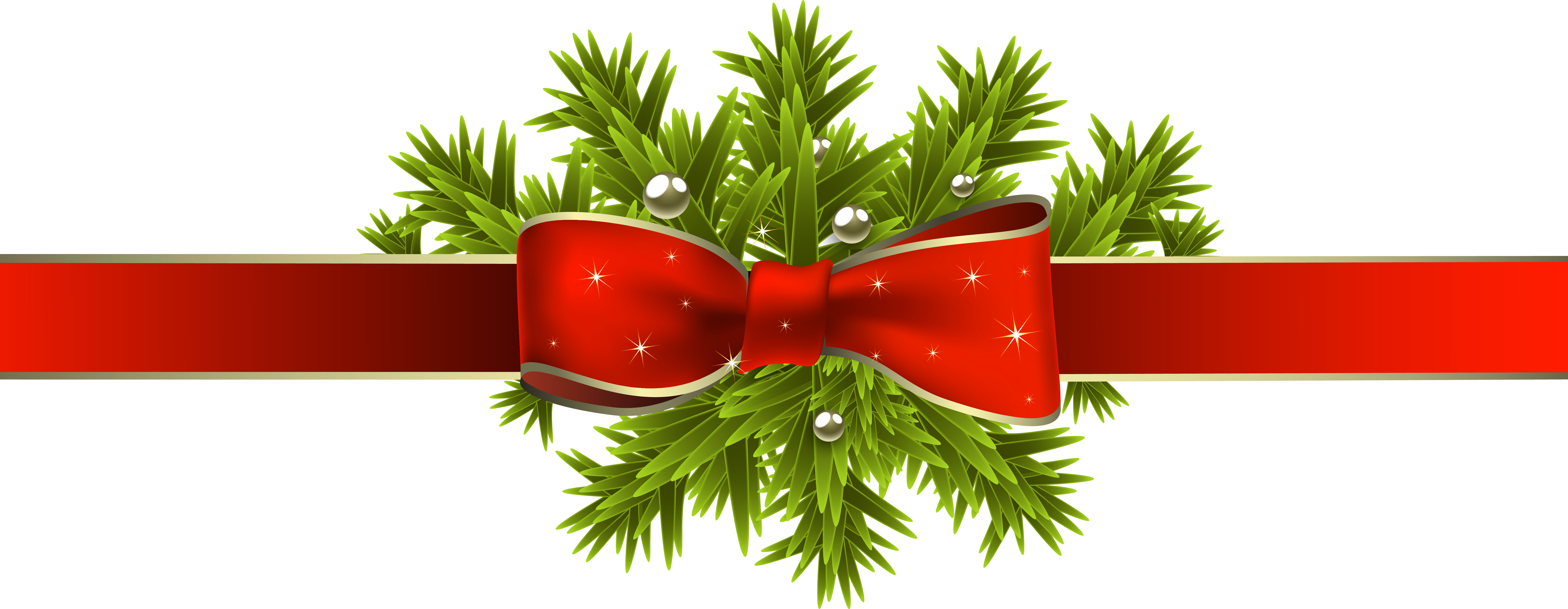 holiday ribbon clip art