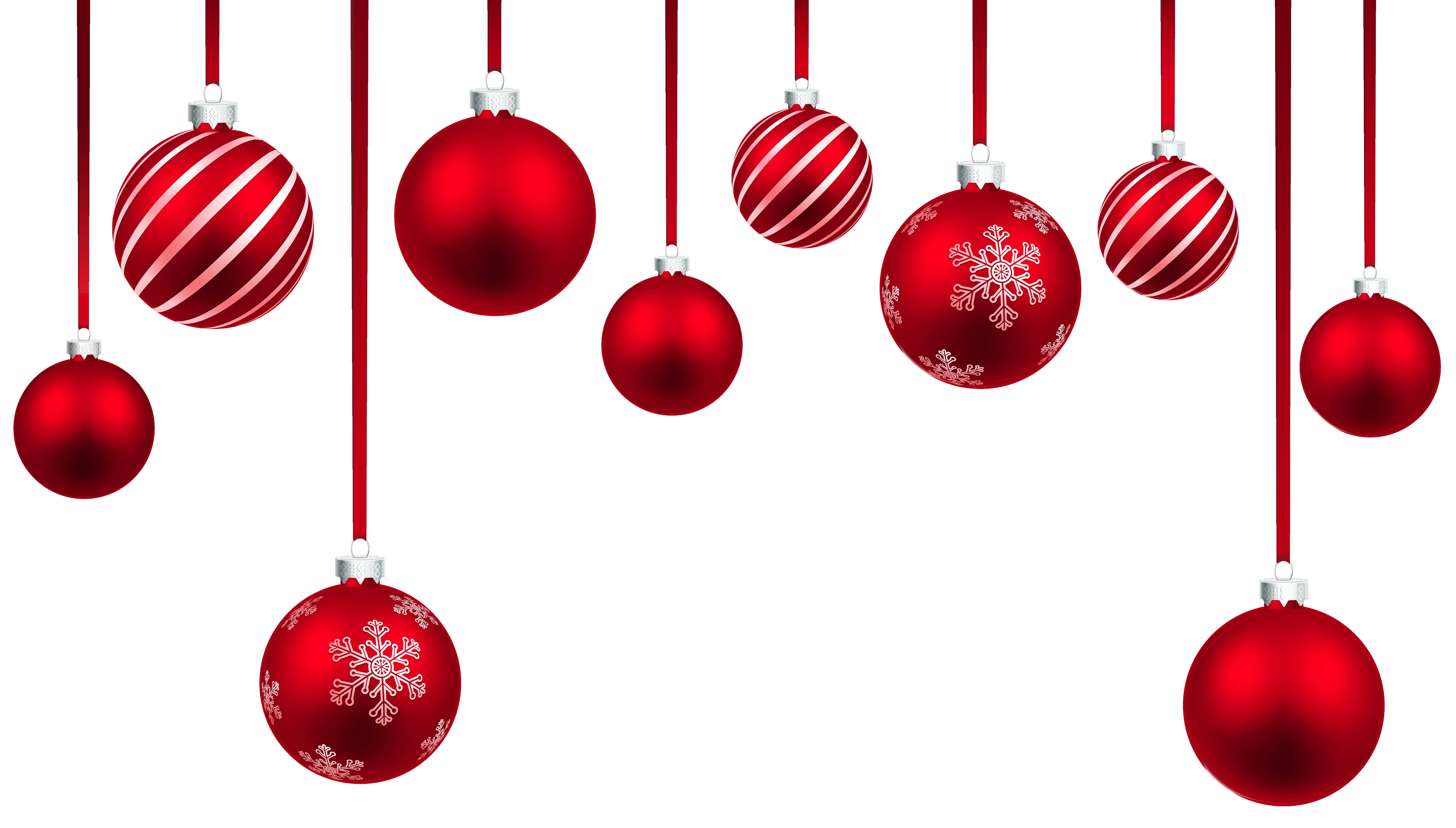 red christmas ball png