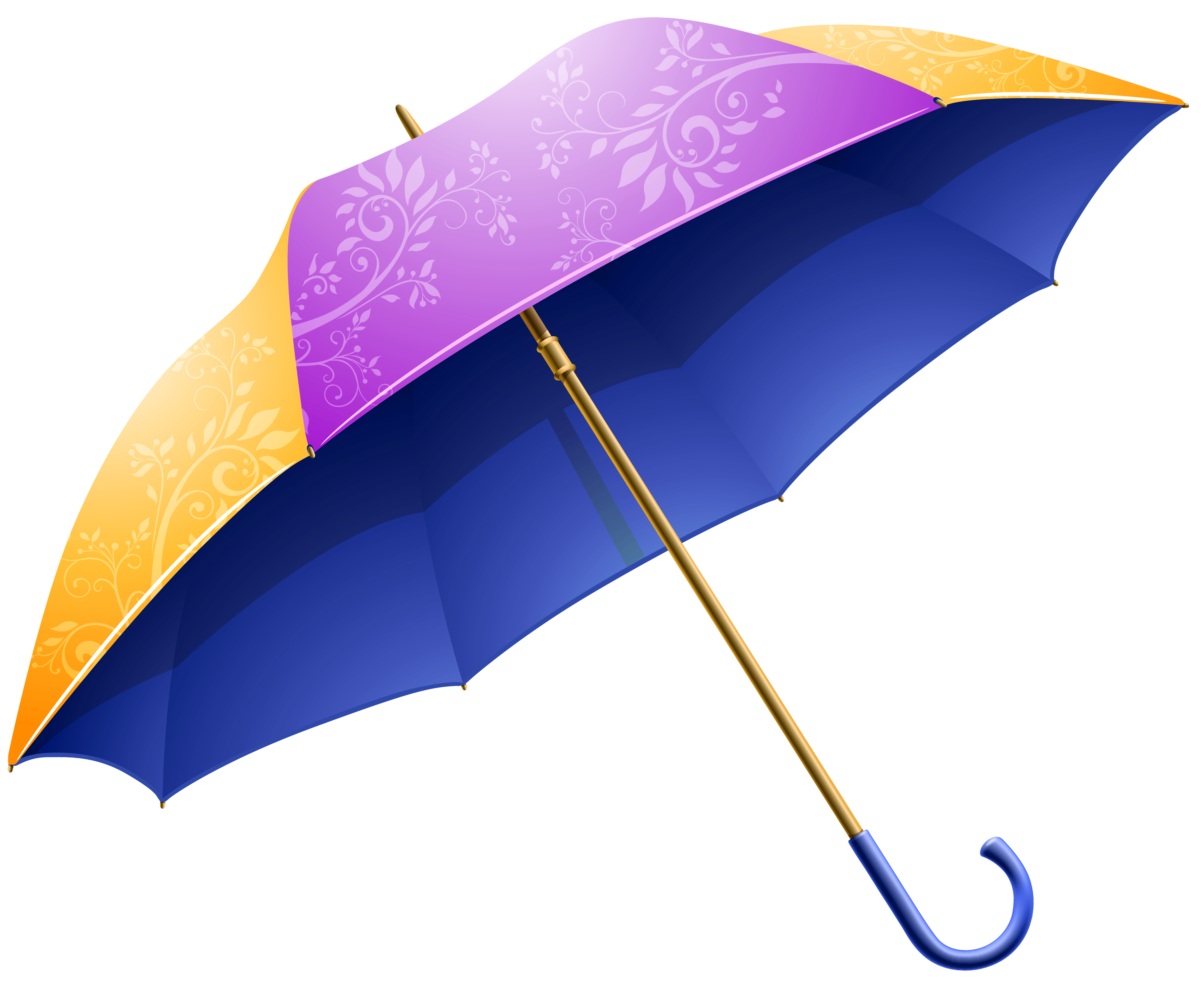 purple umbrella clipart