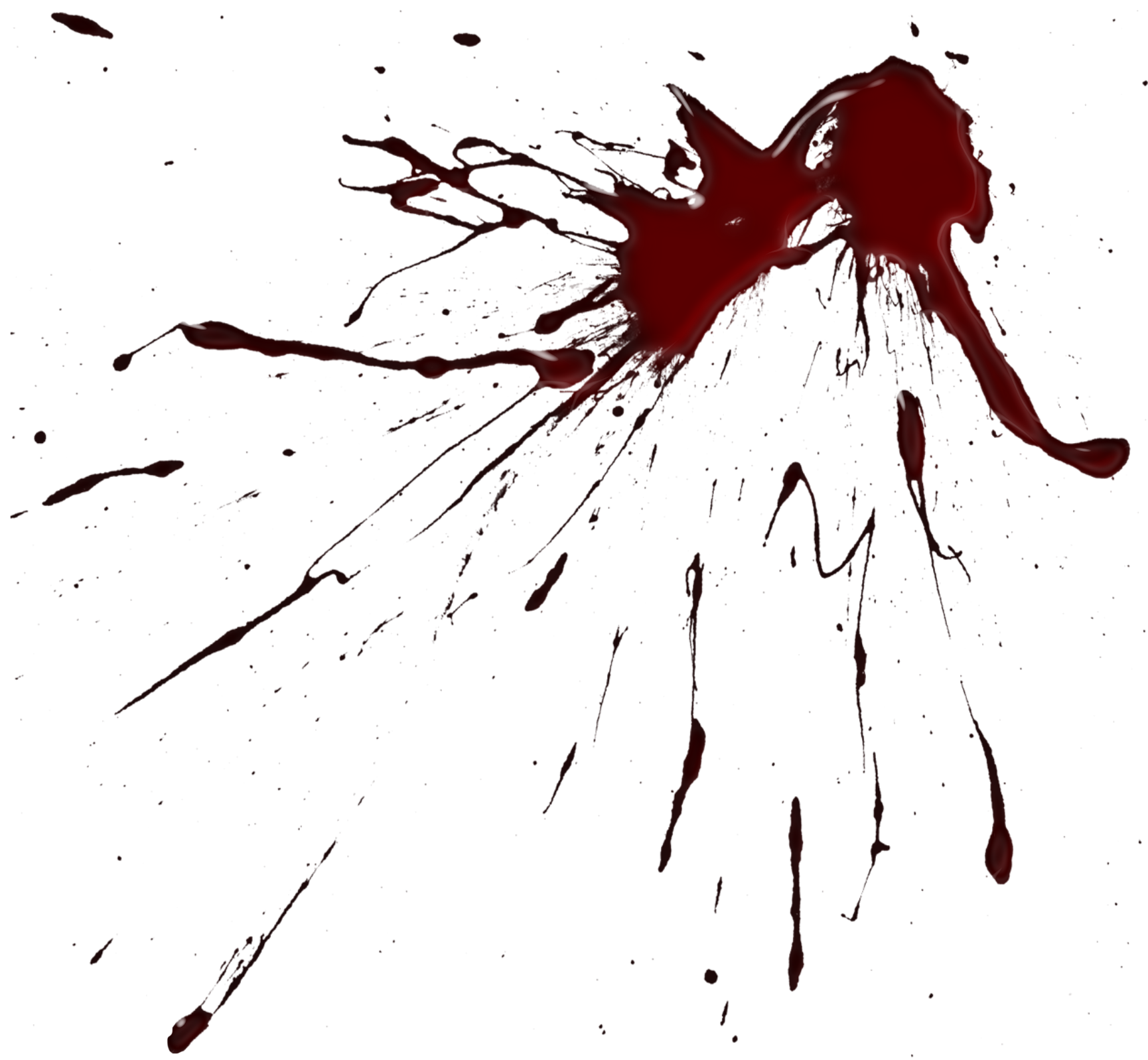 blood spray clipart