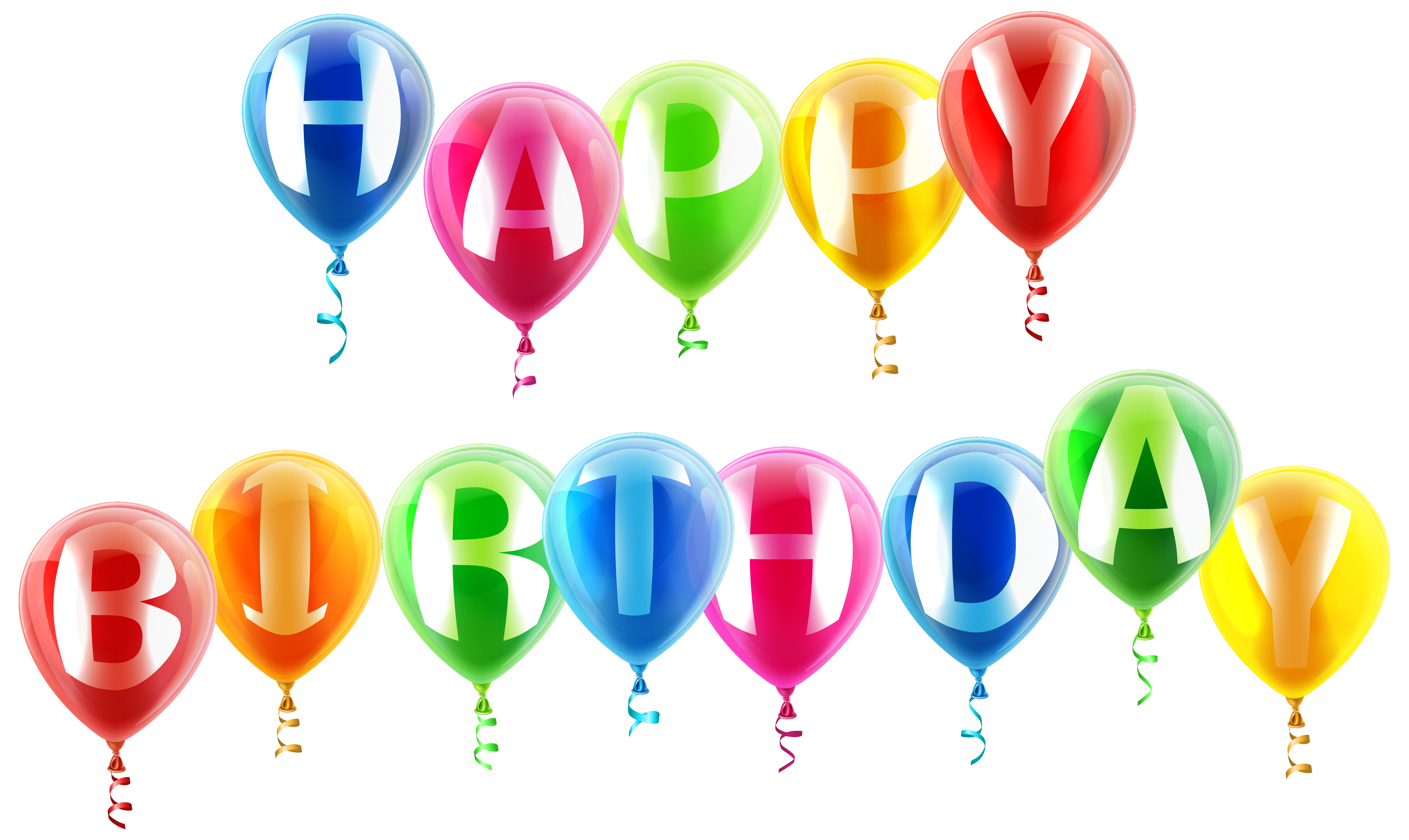 Happy Birthday Balloons Png Clipart Image Gallery Yopriceville High Quality Images And Transparent Png Free Clipart