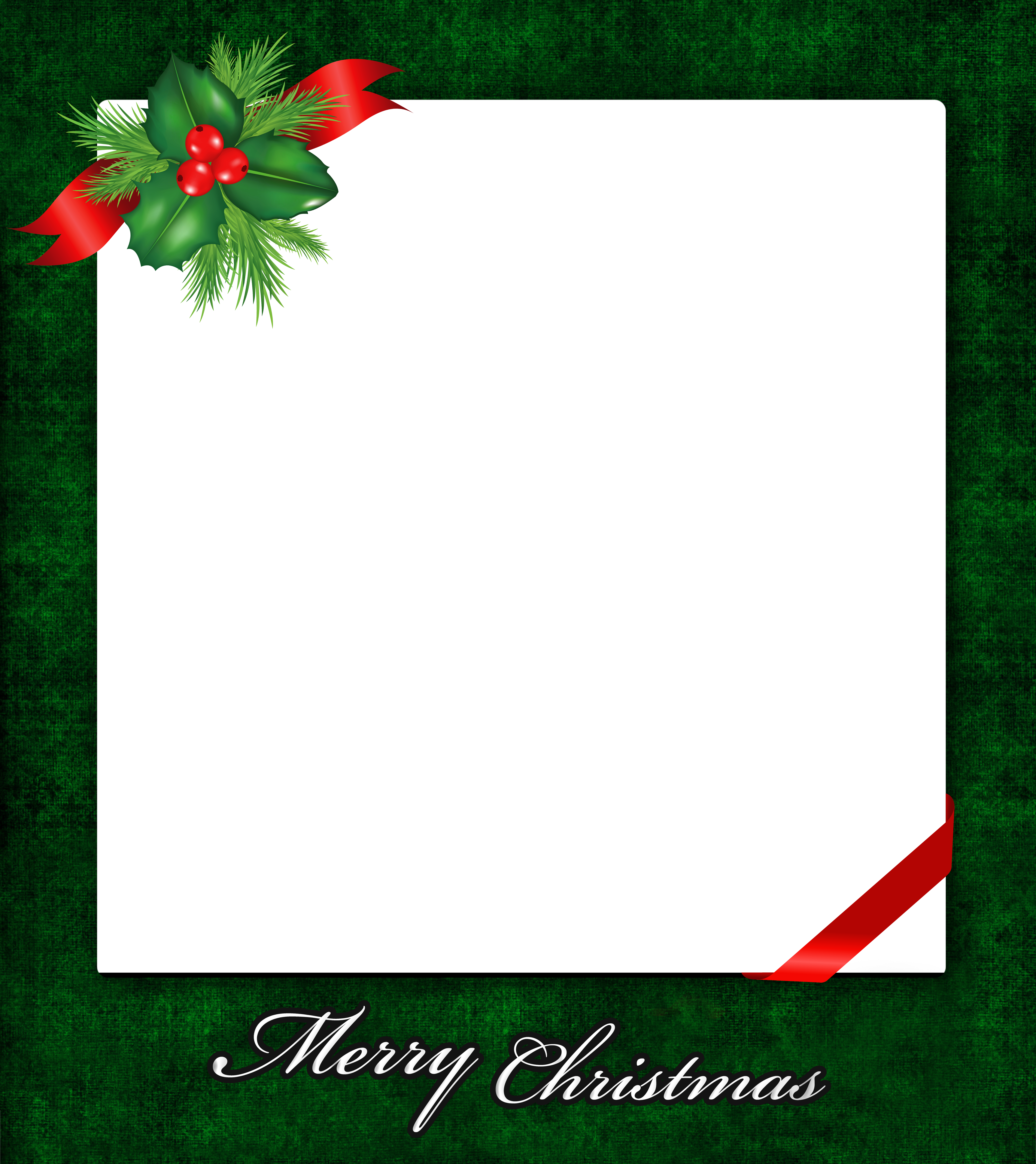 mistletoe frame clipart school