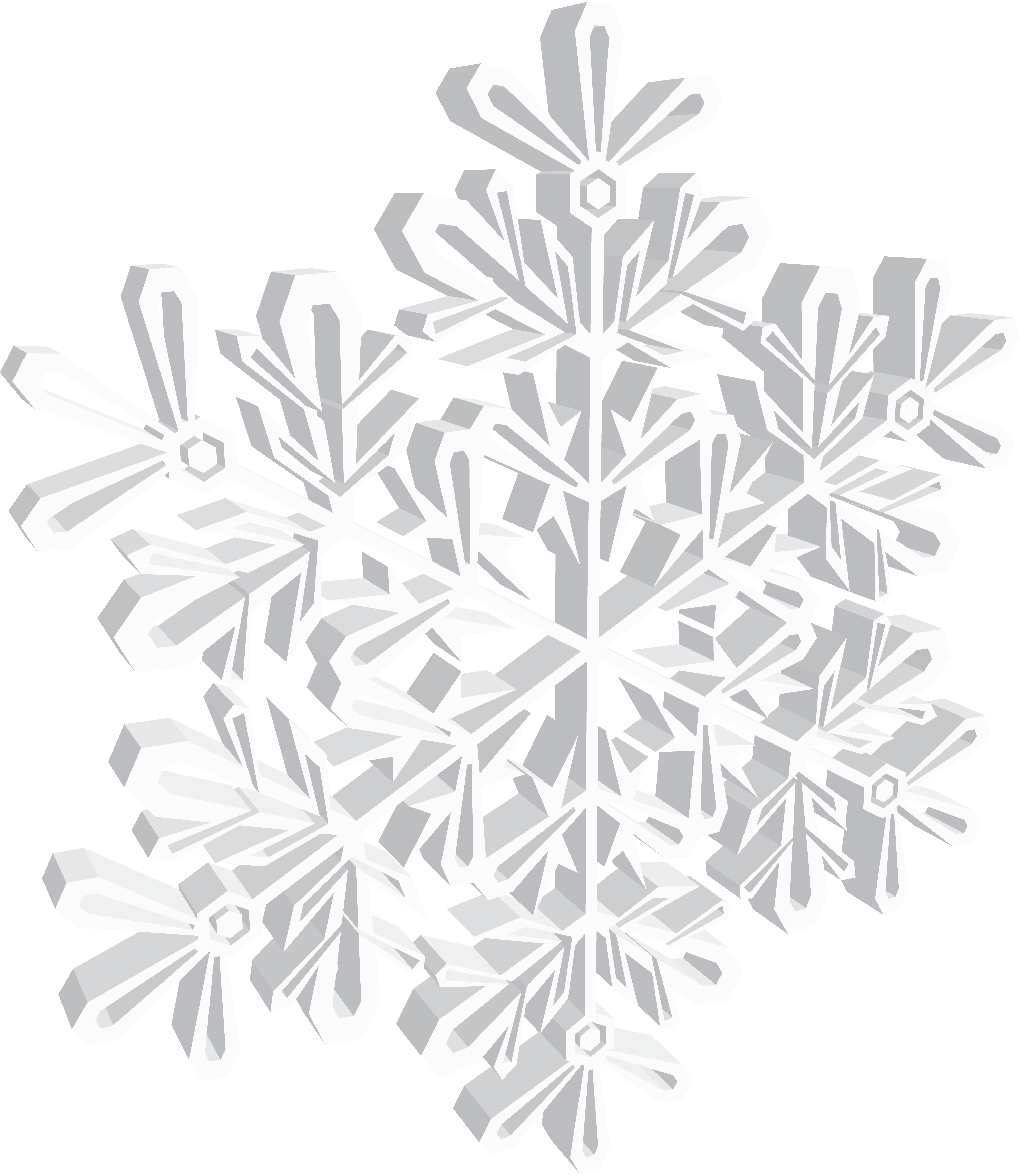 white snowflakes png