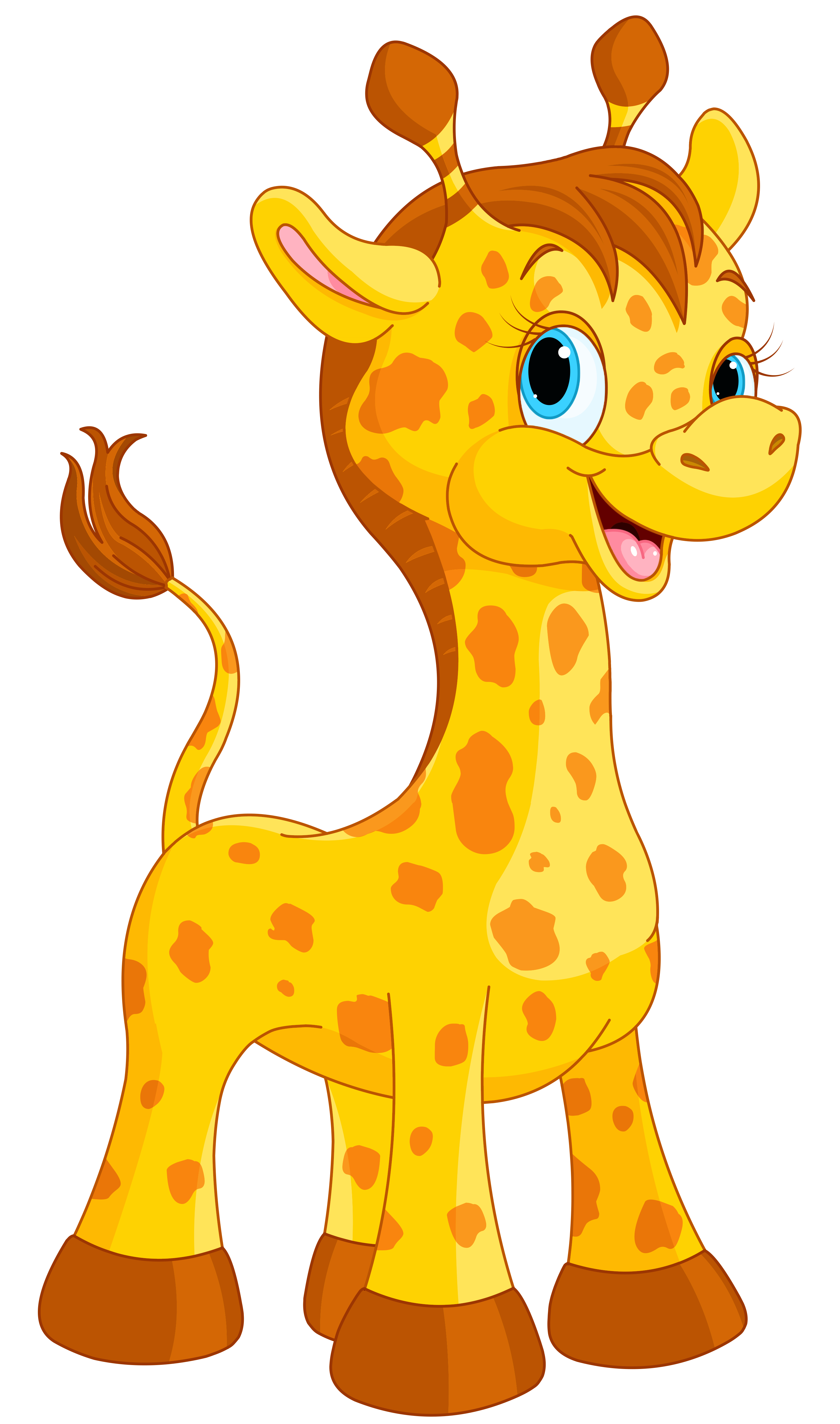 Cute Giraffe Cartoon PNG Clipart Image​ | Gallery Yopriceville -  High-Quality Free Images and Transparent PNG Clipart