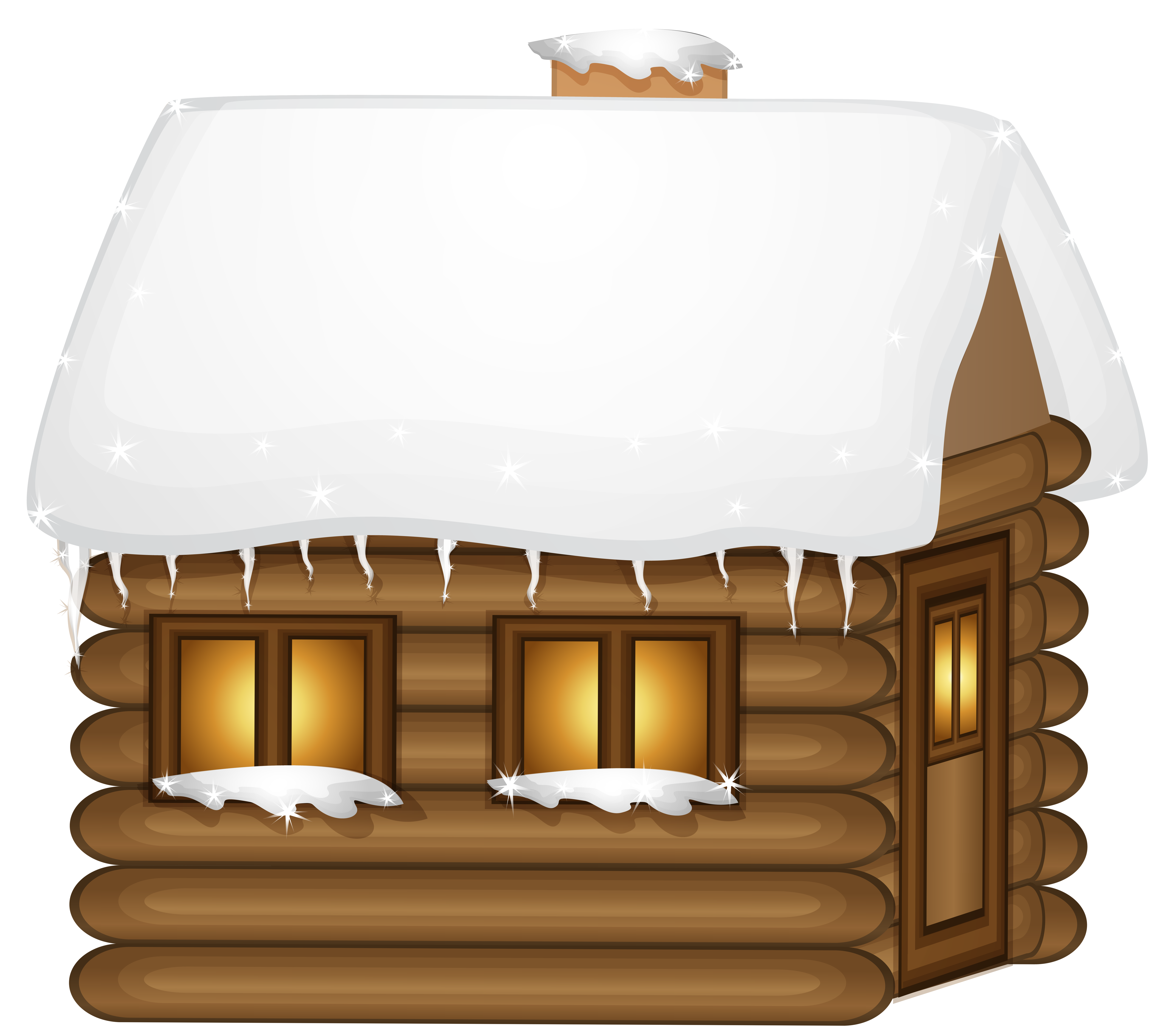 wood house clip art