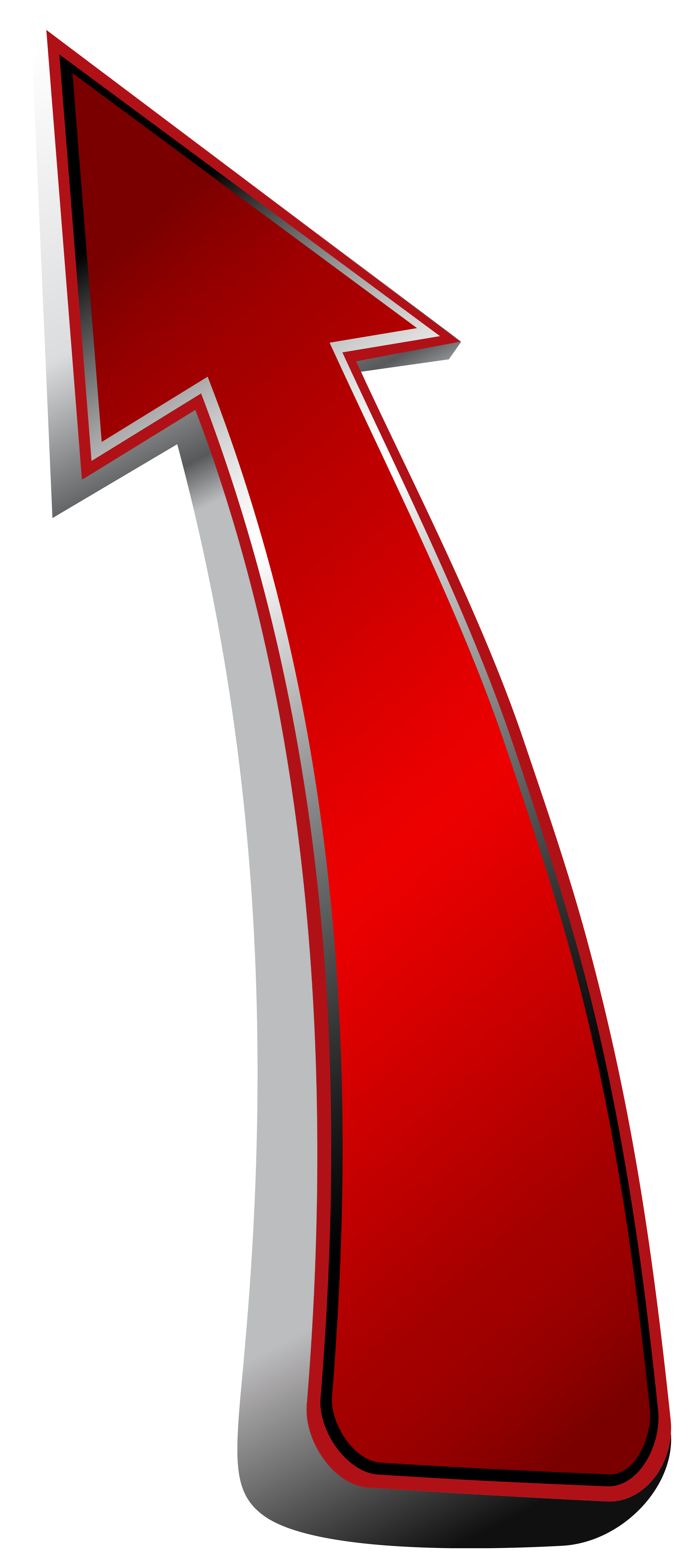 red down arrow png