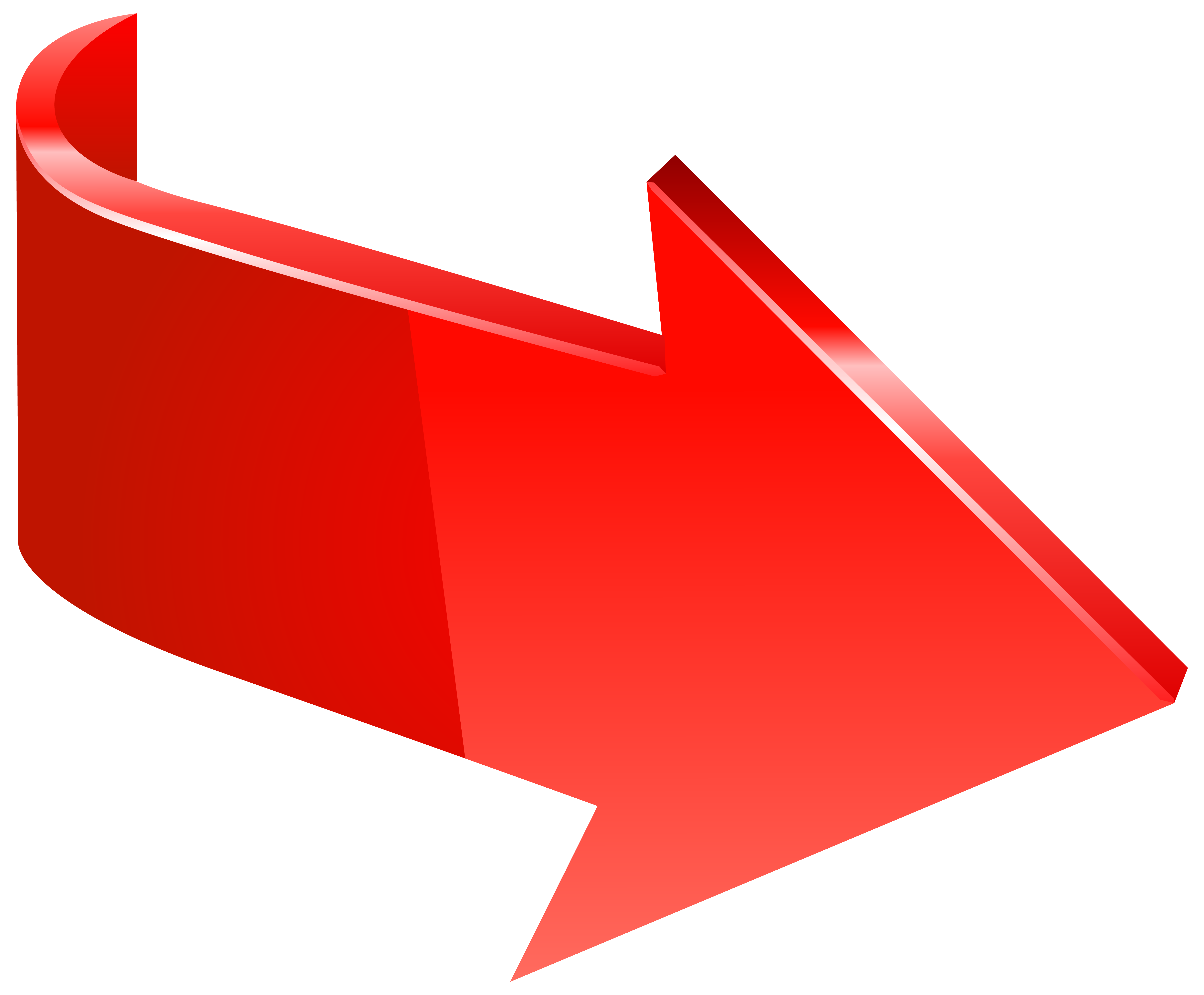 red arrow transparent