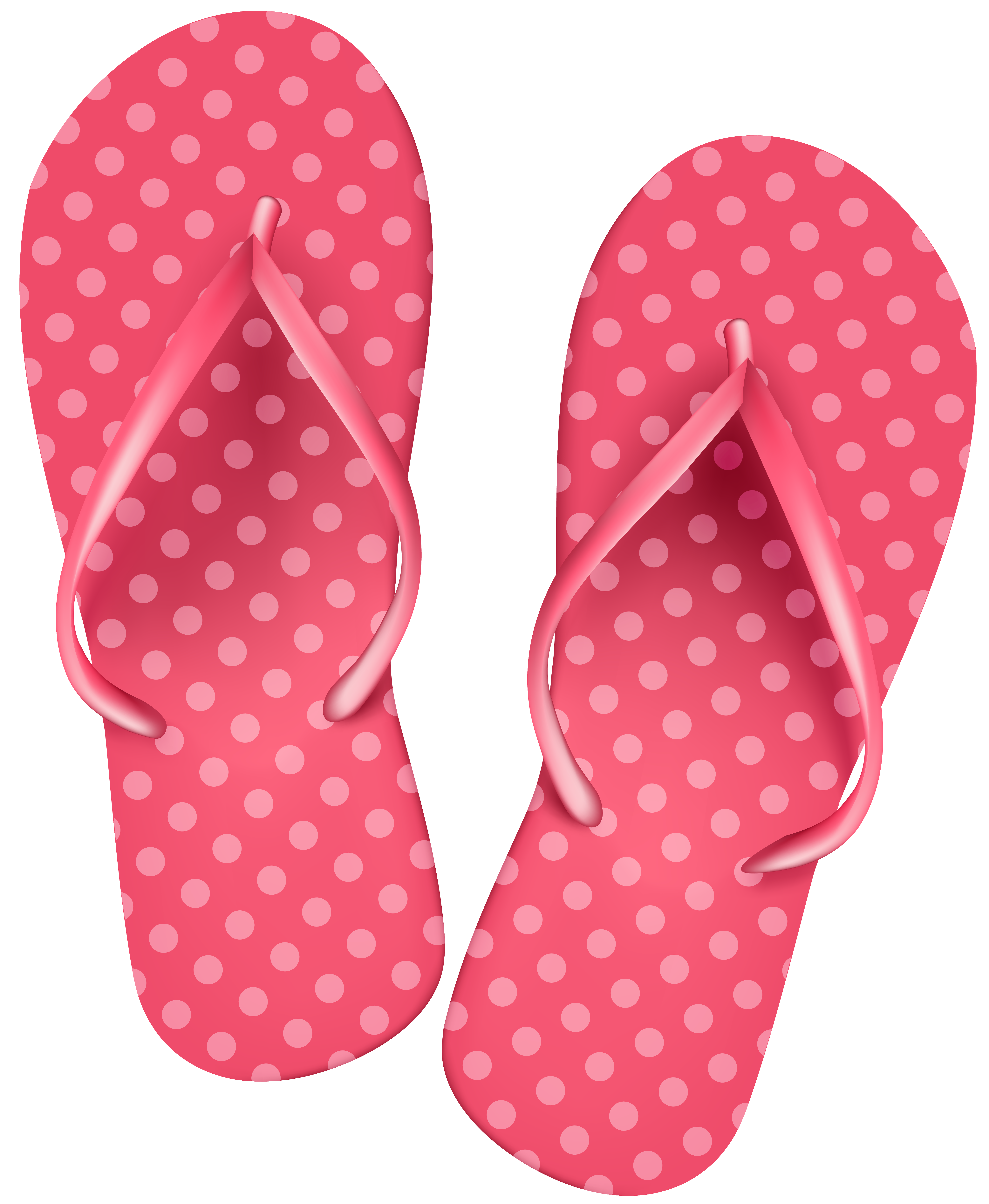 pink flip flops clip art