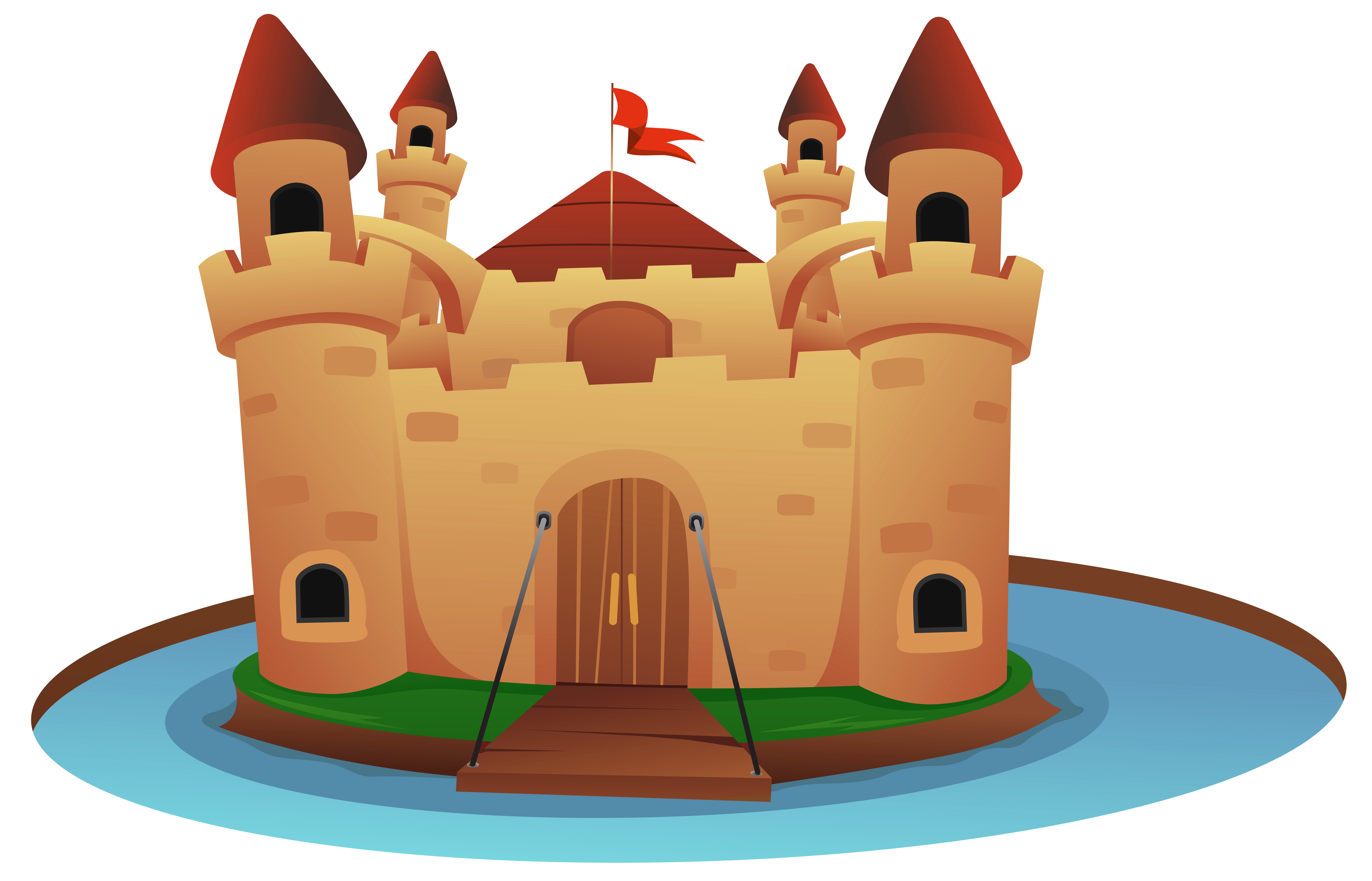 Castle Cartoon PNG Clip Art Image​ | Gallery Yopriceville - High-Quality  Free Images and Transparent PNG Clipart