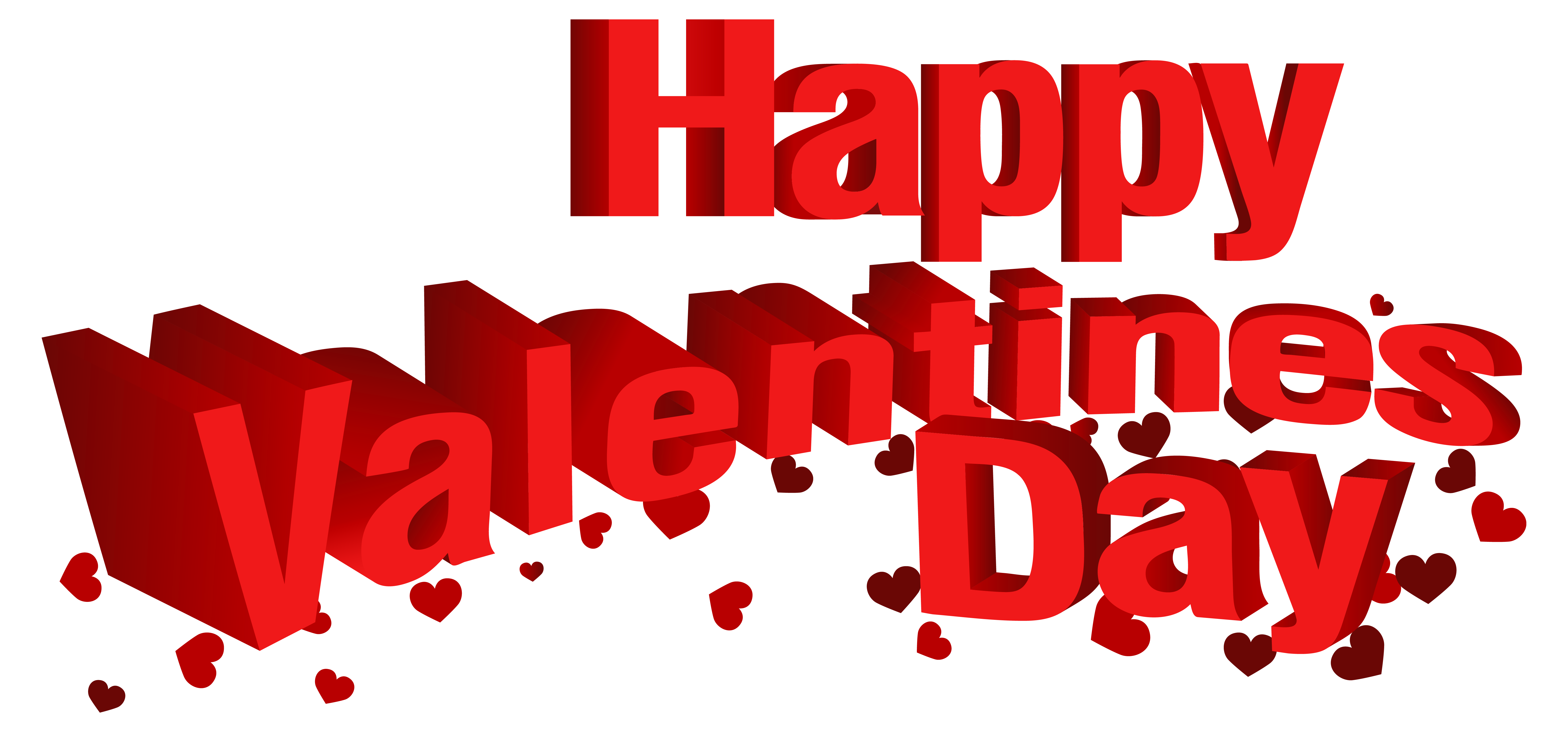 Happy Valentine's Day Transparent PNG Clip Art Image​