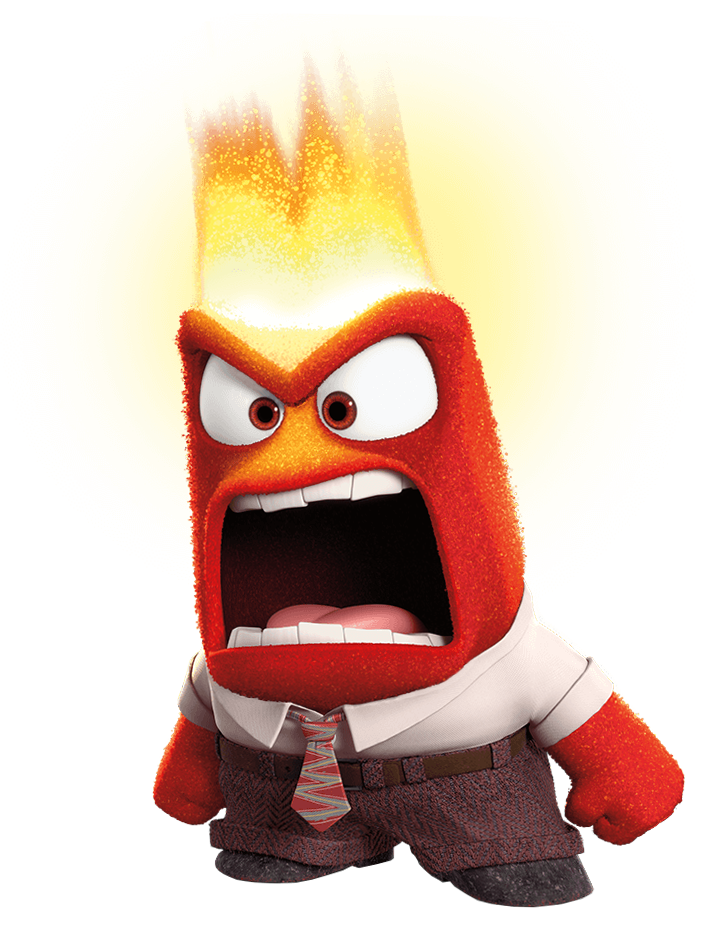 Anger Inside Out Transparent PNG Clip Art Image​  Gallery Yopriceville -  High-Quality Free Images and Transparent PNG Clipart