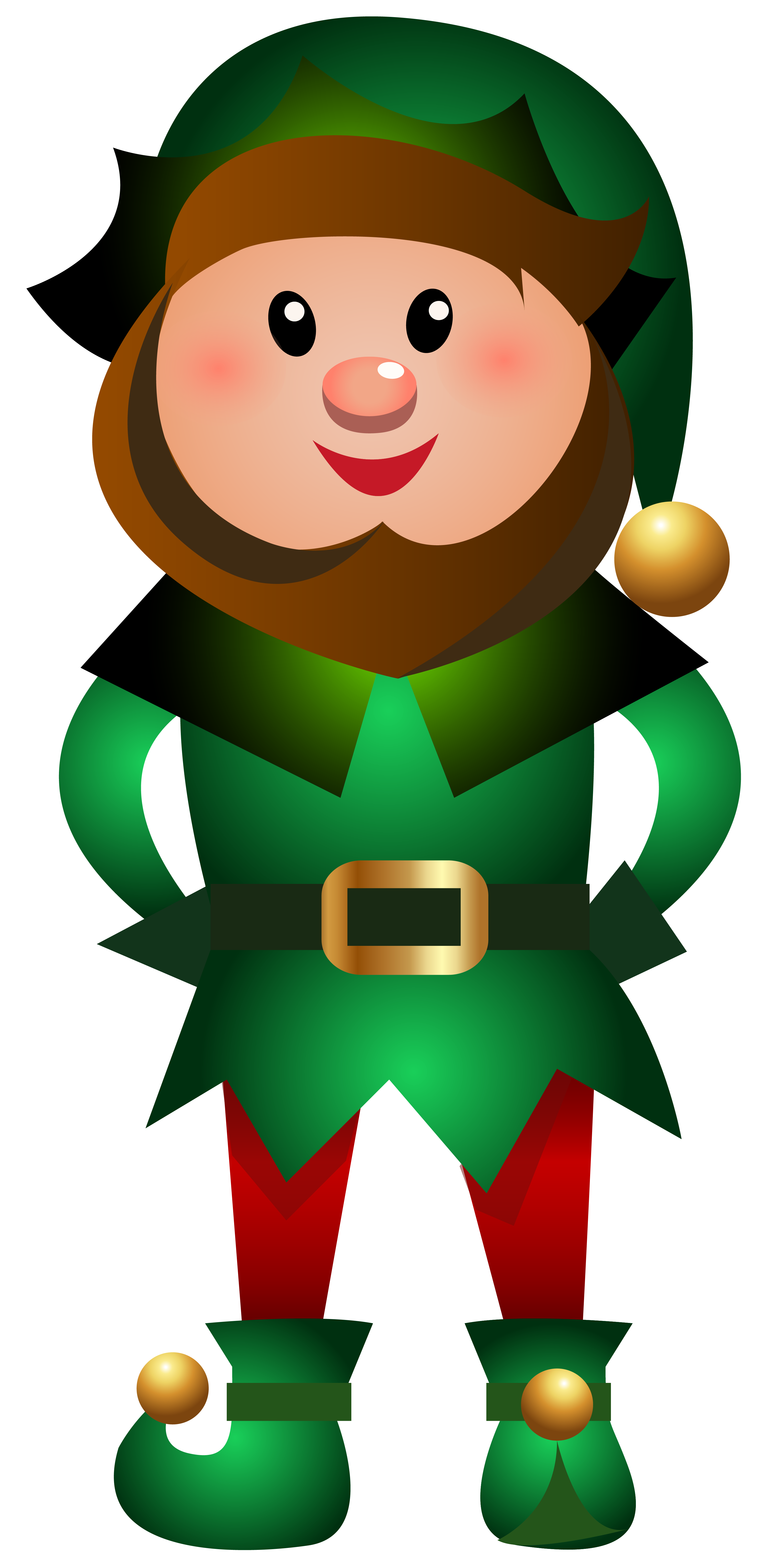 elf clip art transparent