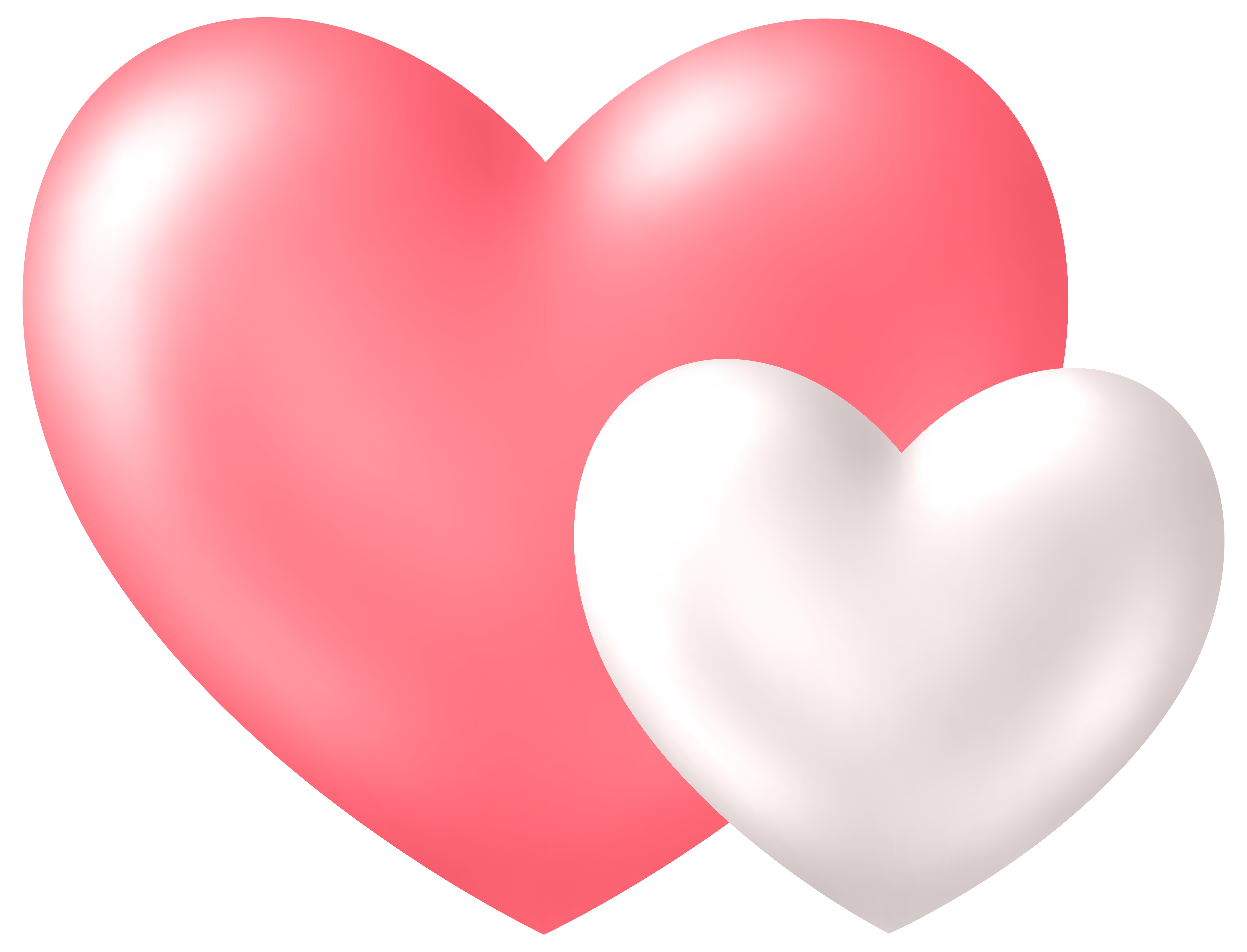 clip art two hearts