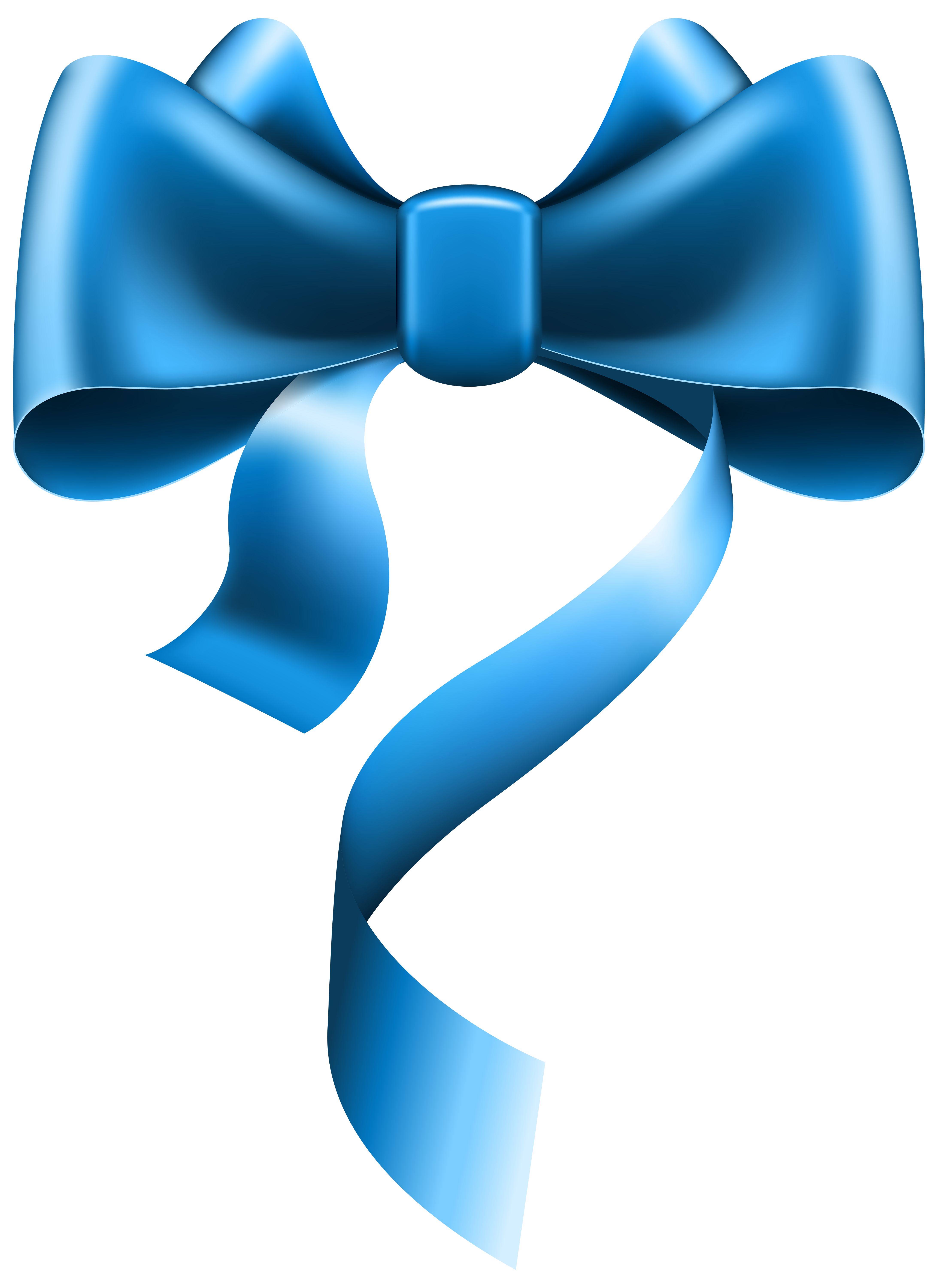 Blue Bow Transparent PNG Image​  Gallery Yopriceville - High-Quality Free  Images and Transparent PNG Clipart