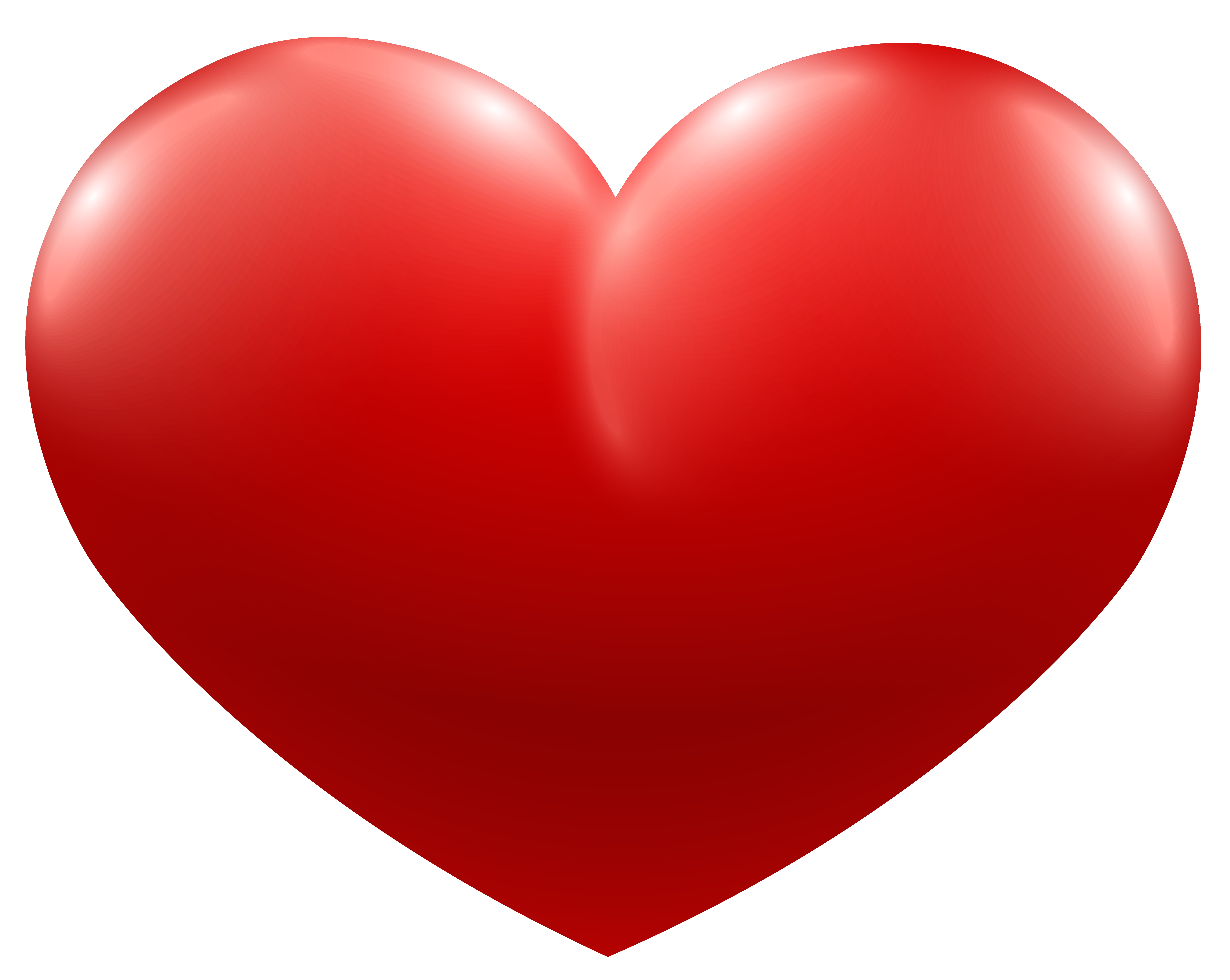 red heart clipart high resolution