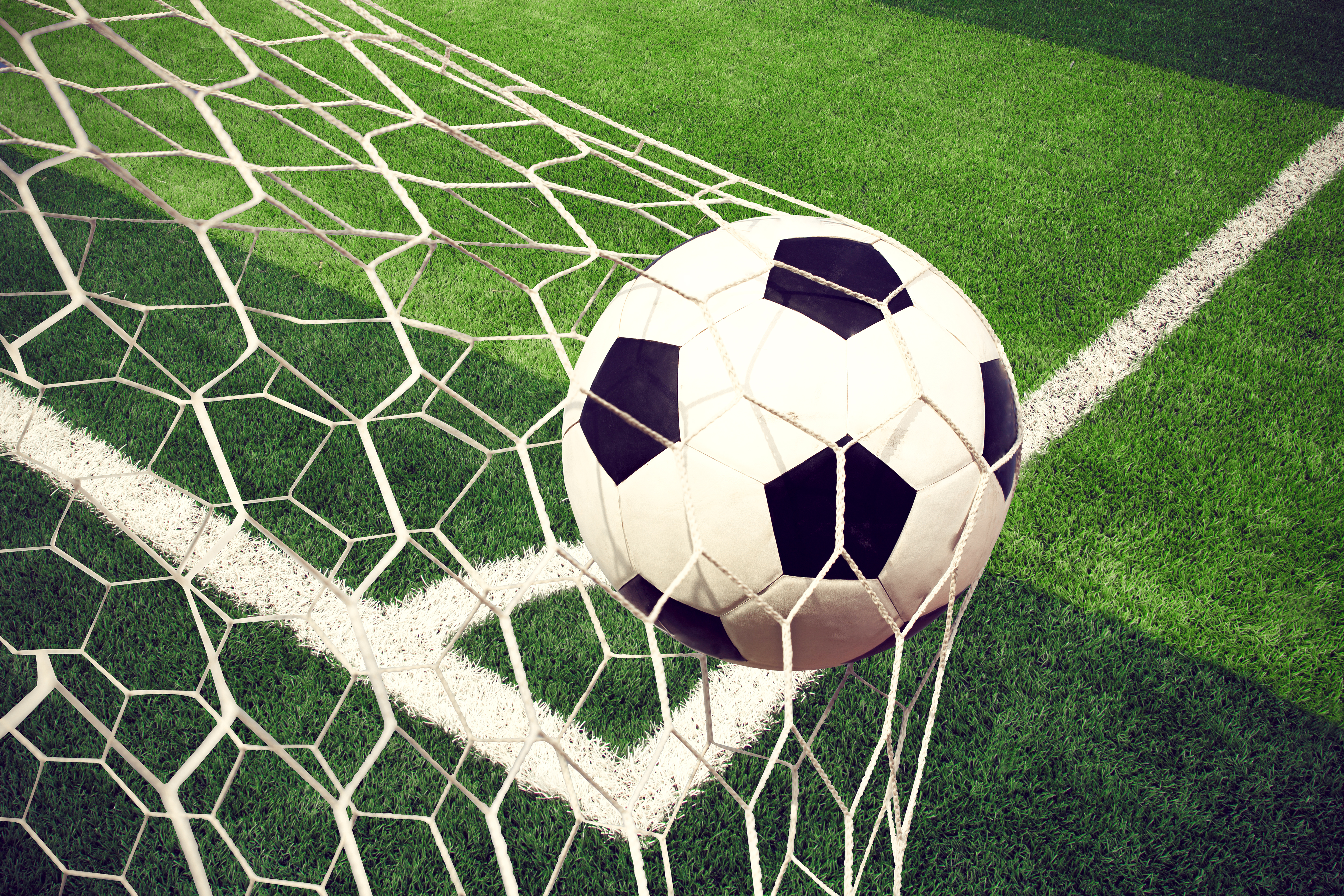 soccer net background