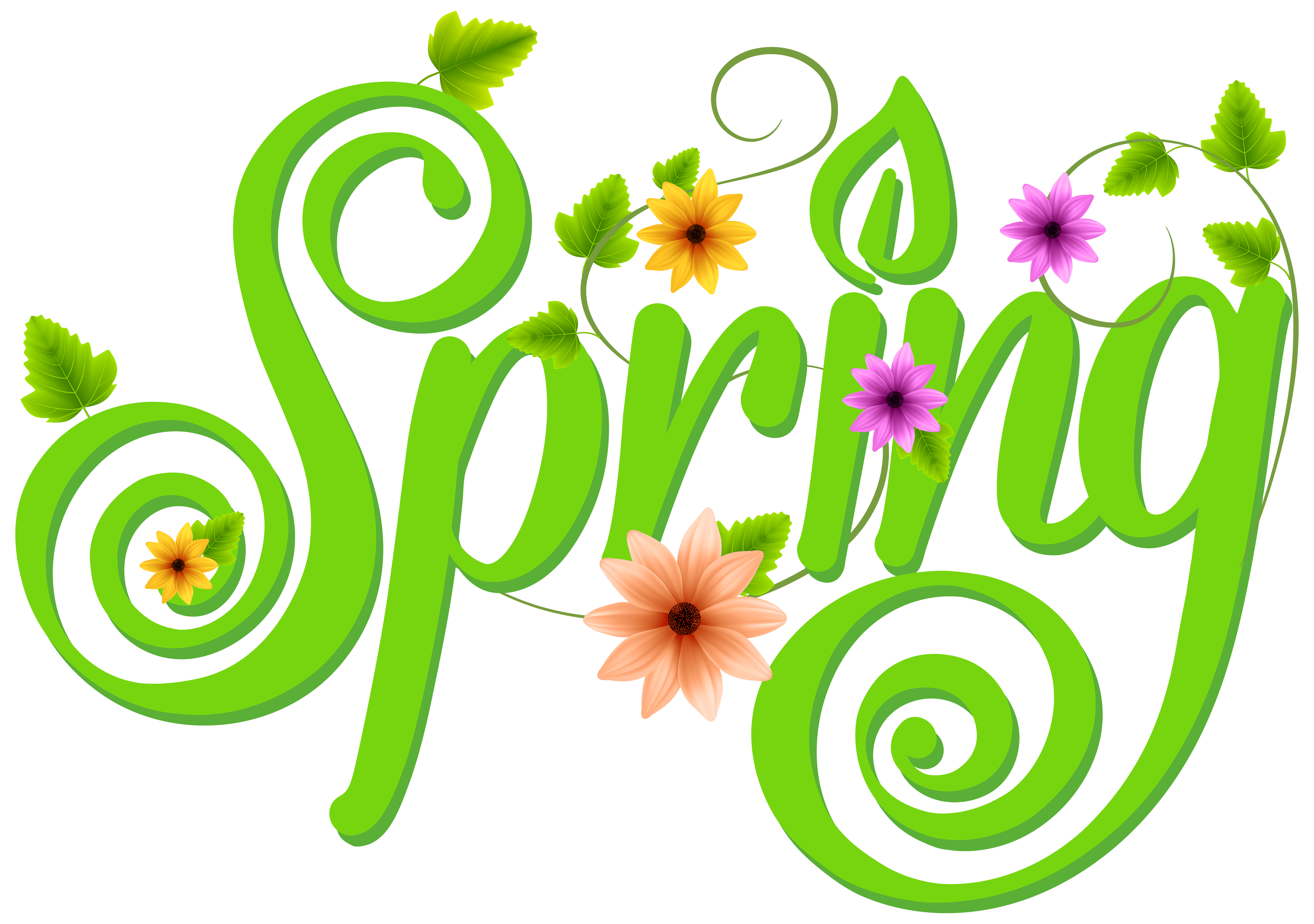 spring clip art