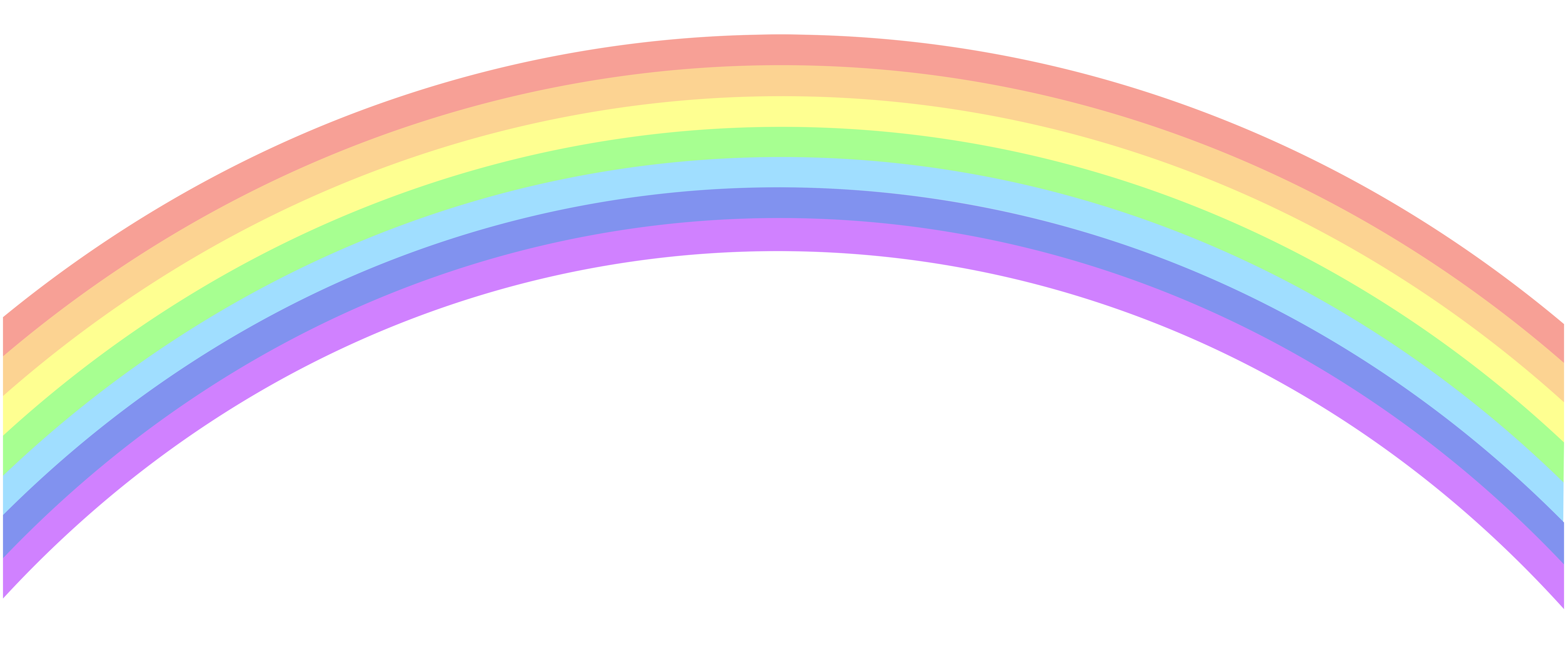 clip art rainbow