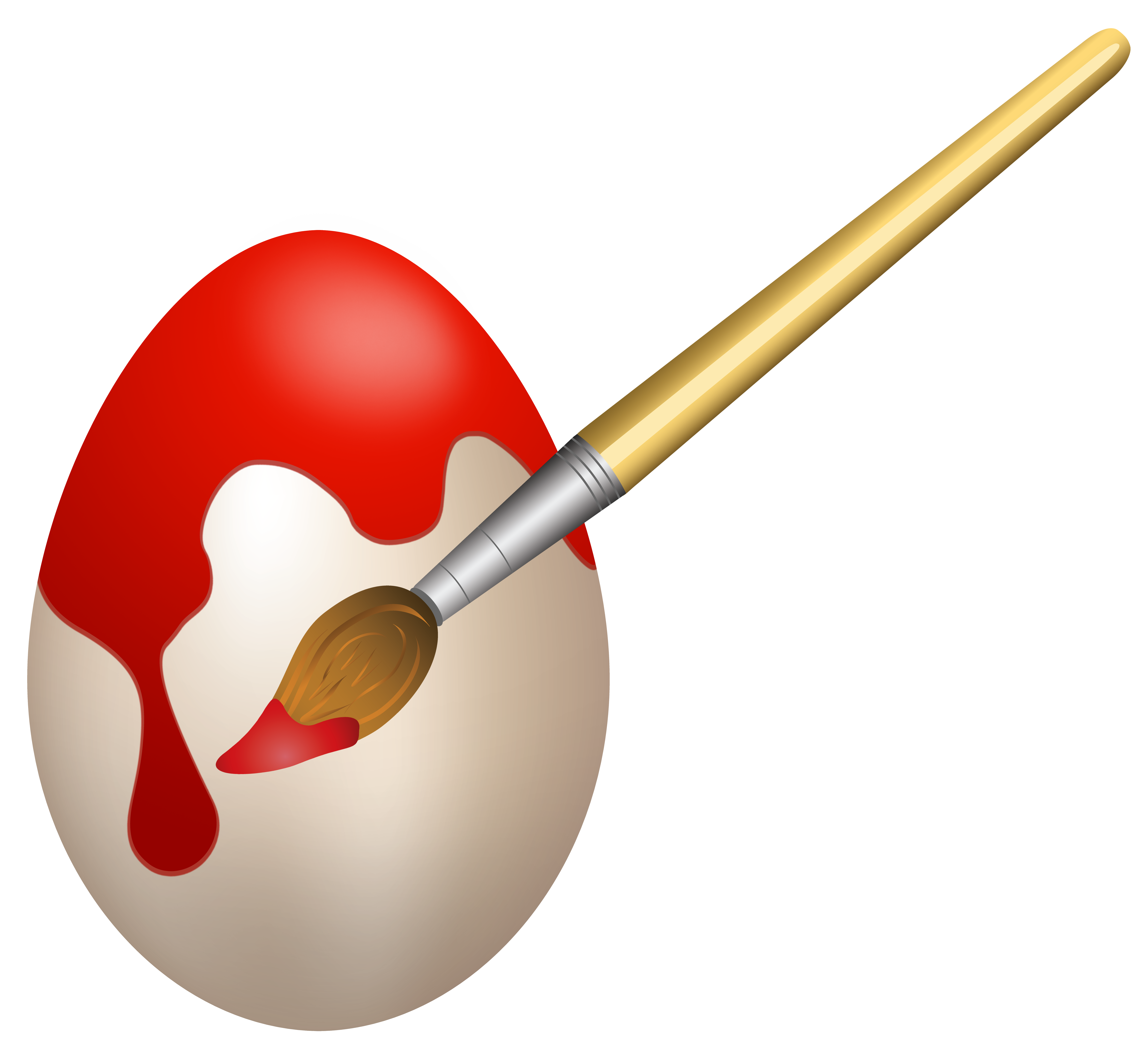 Easter Decorative Red Egg PNG Clip Art - Best WEB Clipart