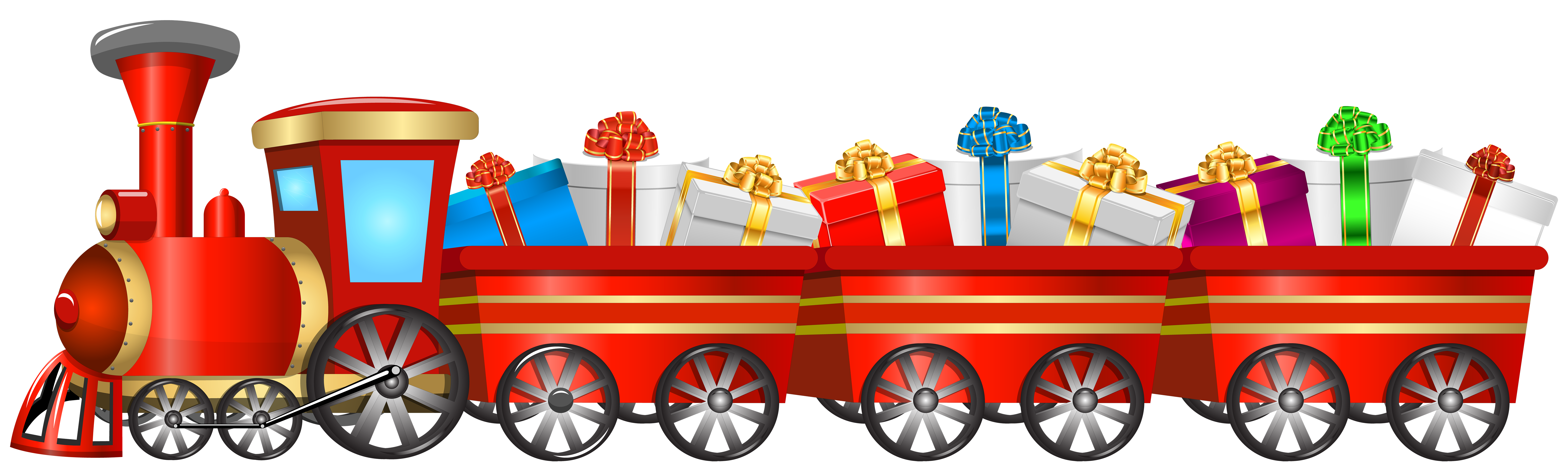 Christmas Train Clipart Png