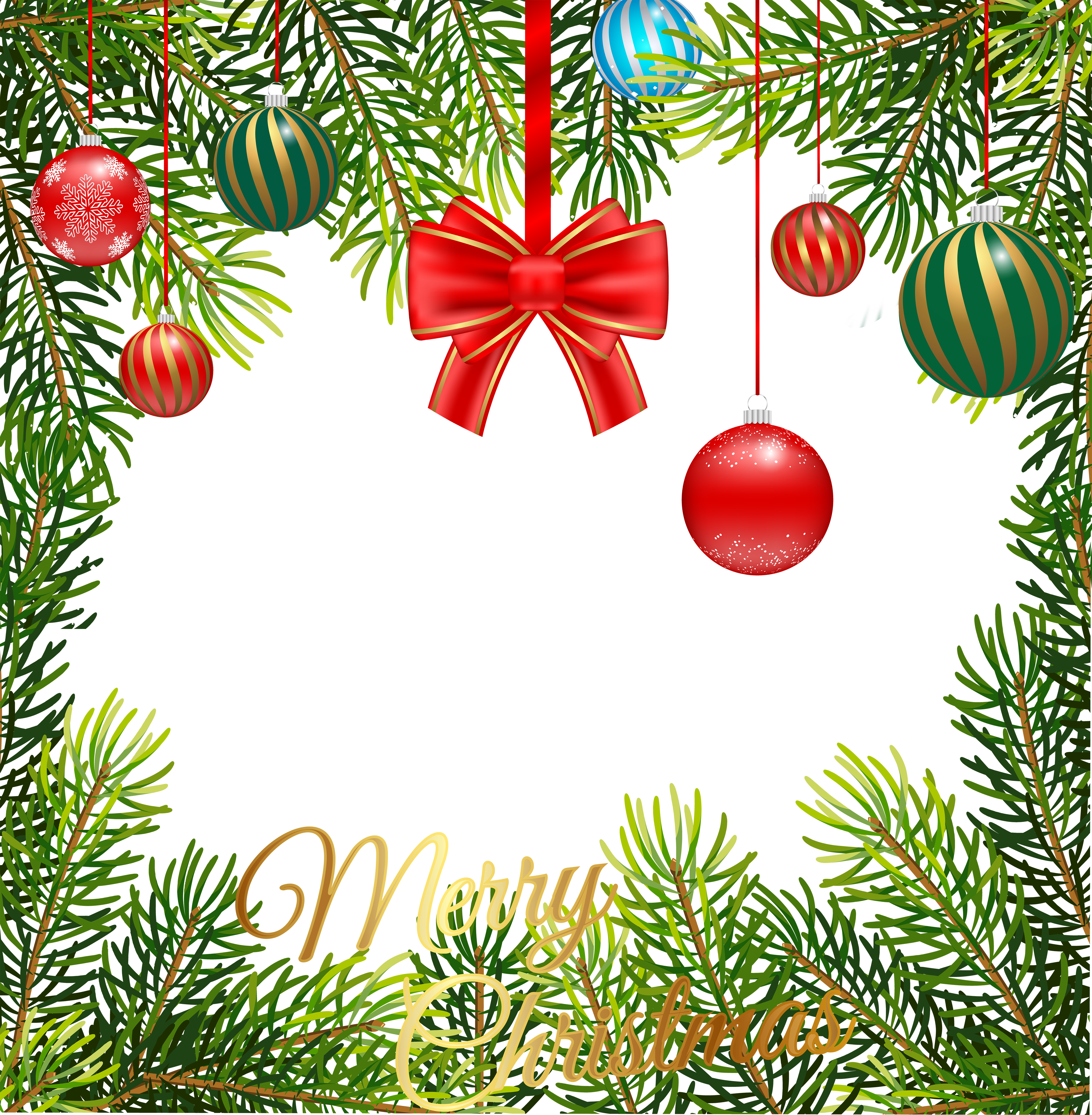 christmas images clip art borders