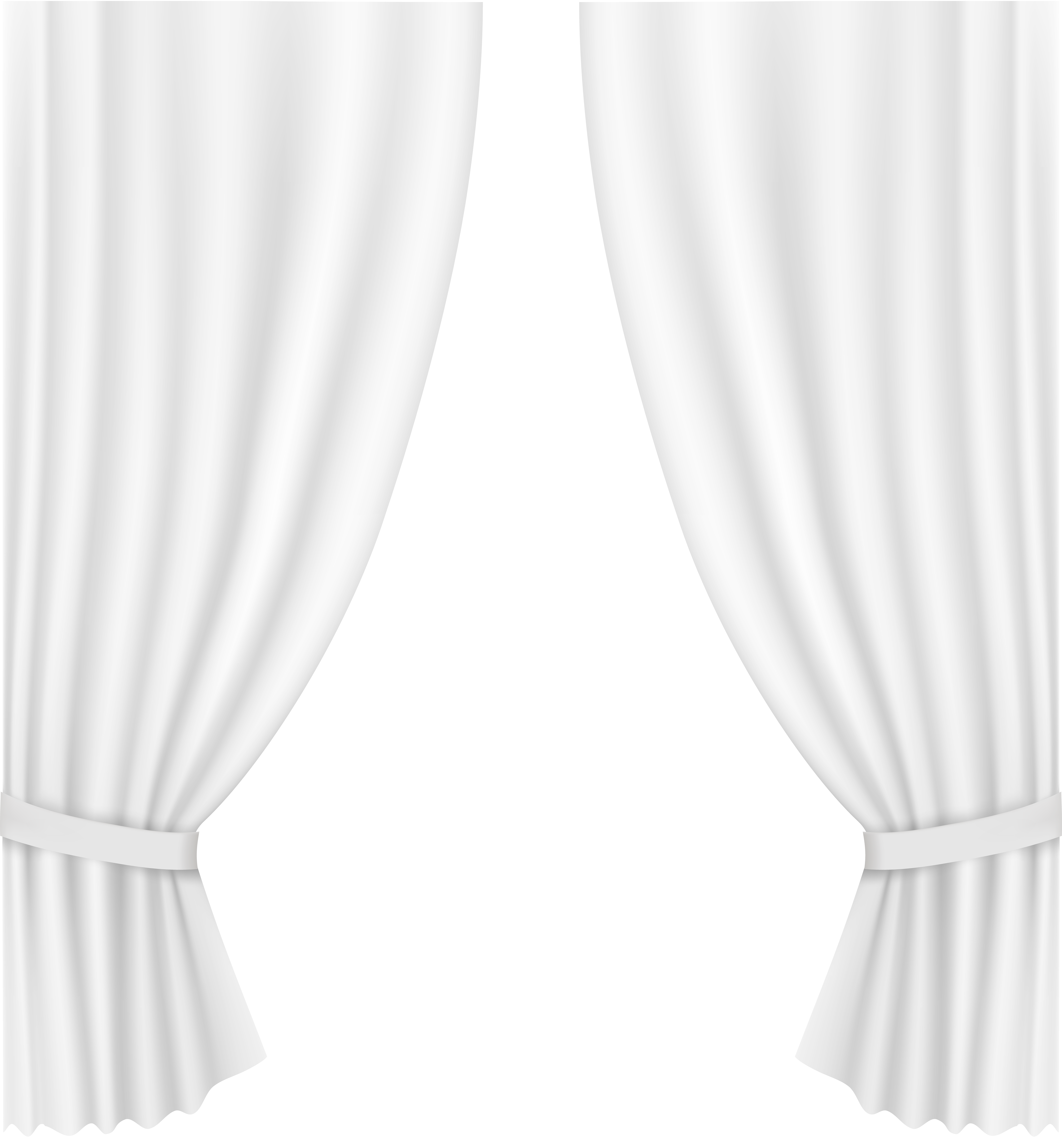 white curtain png