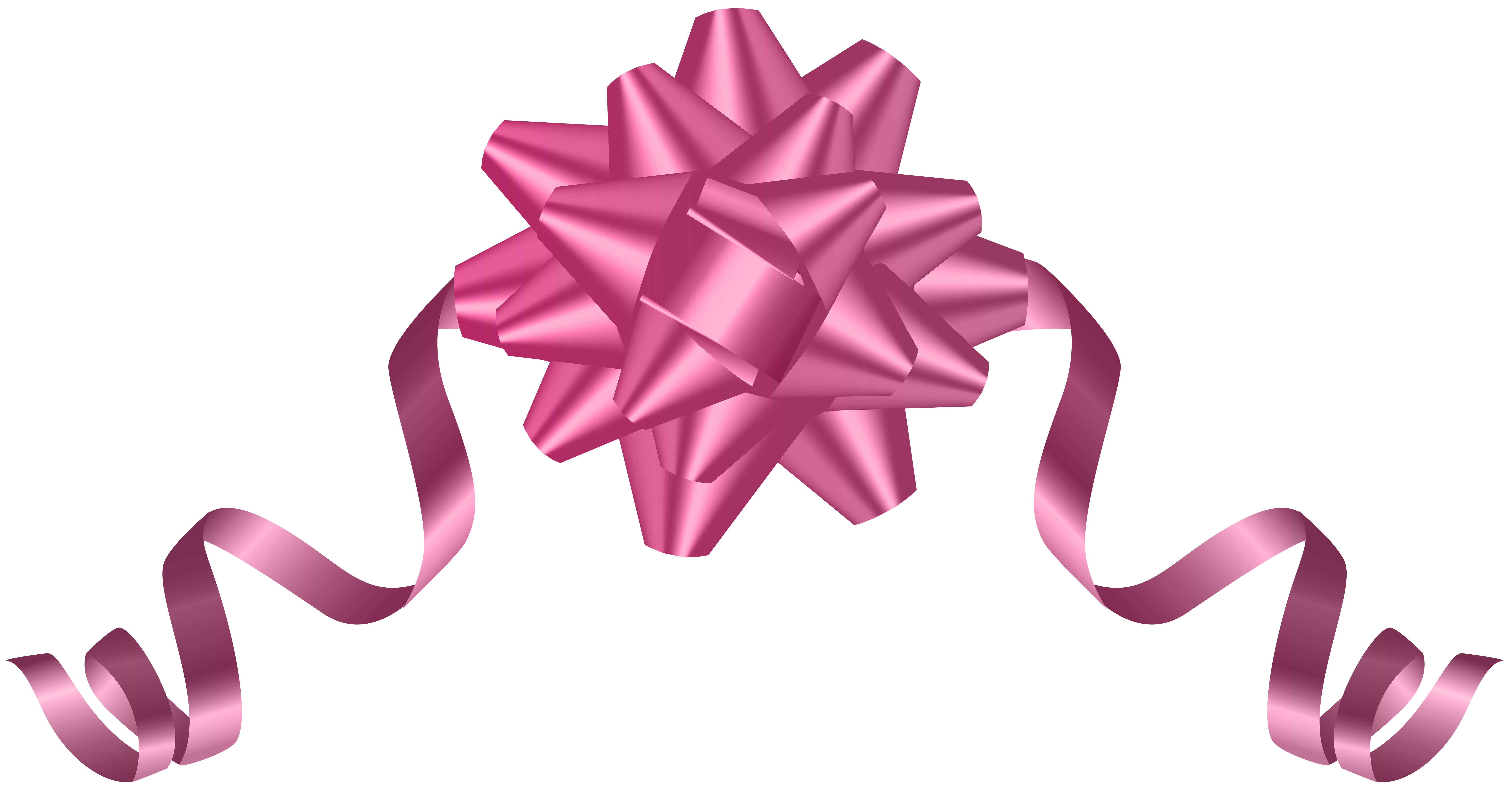Pink Bow Transparent Clip Art Image​, Gallery Yopriceville - High-Quality  Images and Transparent PNG Free Clipart